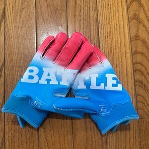 Battle Sports Gradient Doom Receiver Football Gloves Youth Medium